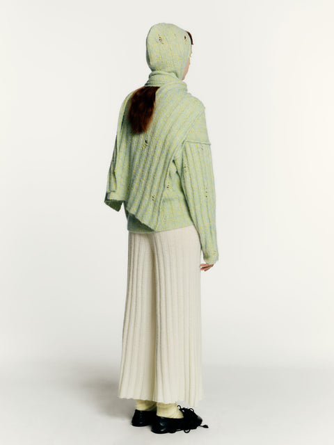 RUS the Brand Jikken Cardigan | Acqua