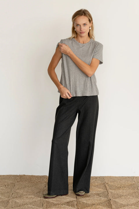DONNI The Jersey Tee | Heather Grey