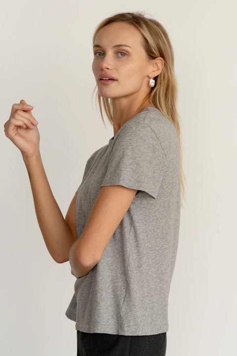 DONNI The Jersey Tee | Heather Grey