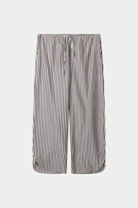 Stylein Stylein Mallea Trousers in Brown Stripe: features relaxed