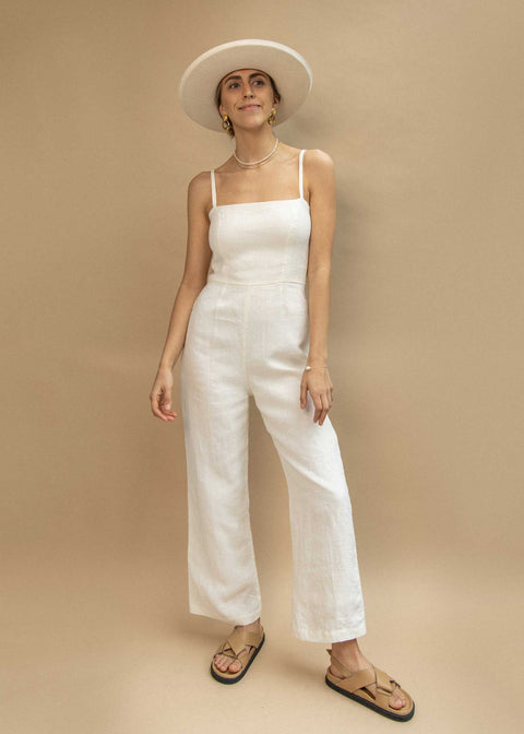 Slate Wearables Marlo Jumpsuit | Coconut
