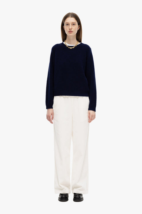 Our Sister Teddybear Knit | Navy