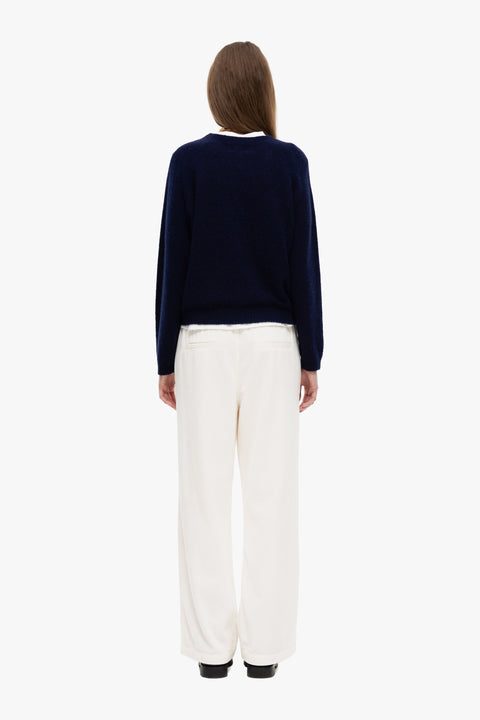 Our Sister Teddybear Knit | Navy
