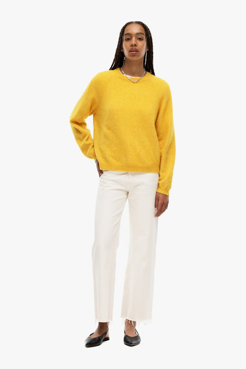 Our Sister Teddybear Knit | Yellow