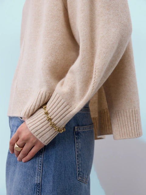 Notshy Patton Cashmere Sweater | Emerald