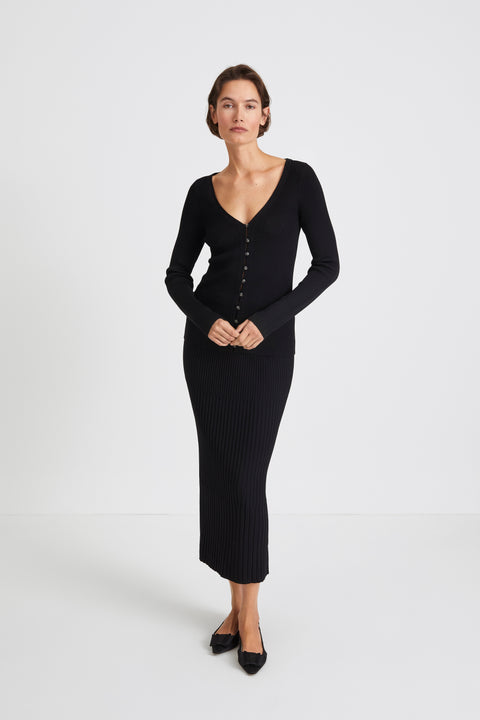 Stylein Perline Cardigan | Black