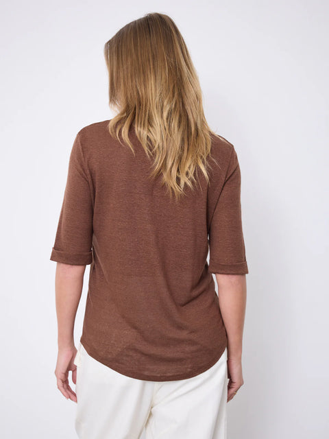 Notshy Romana V Neck Tee | Datte