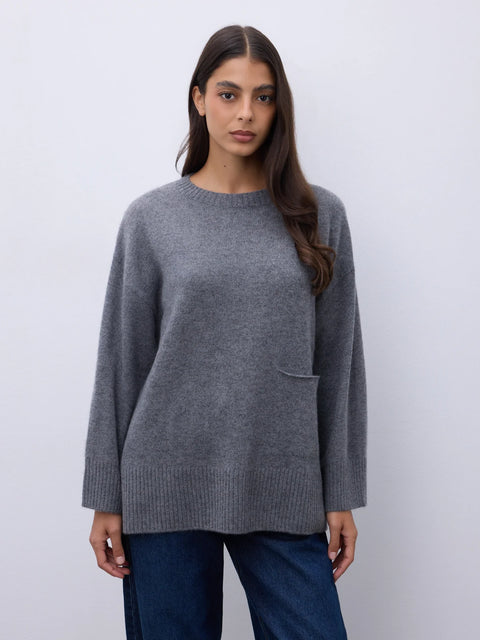 Notshy Rosie Cashmere Sweater | Cocoa