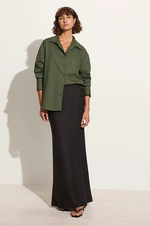 Faithfull the Brand Mirabella Shirt | Pine