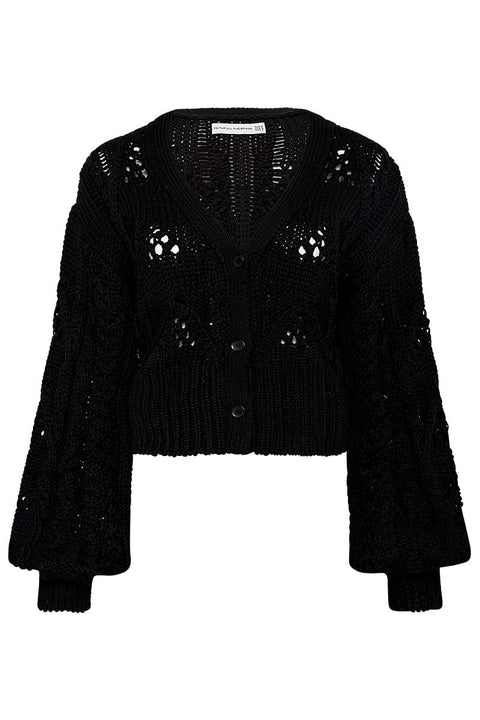 Faithfull the Brand Dayana Cardigan | Black
