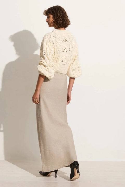 Faithfull the Brand Alanna Knit Jumper | Off White