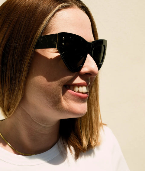 Sardine Birdie Sunglasses | Nouveau Noir