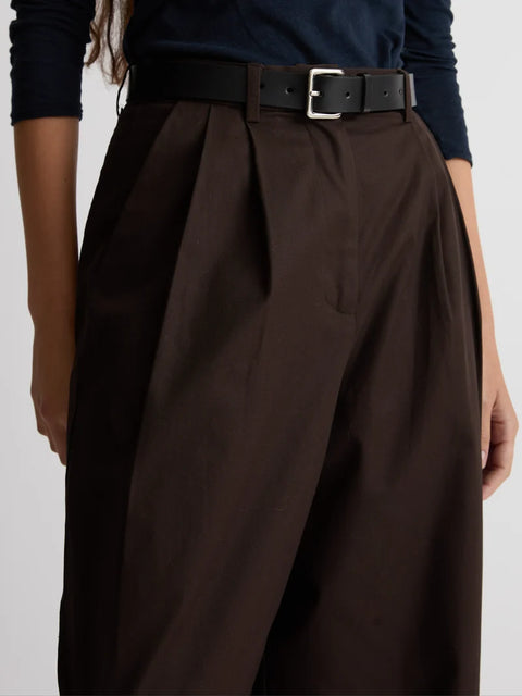 Shaina Mote Boy Trouser | Chocolate