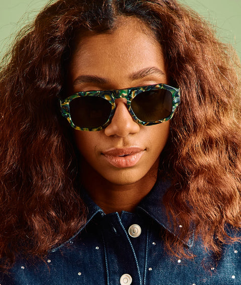 Sardine Louie Sunglasses | Abalone Rizz