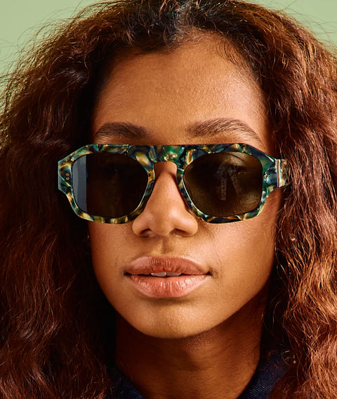 Sardine Louie Sunglasses | Abalone Rizz