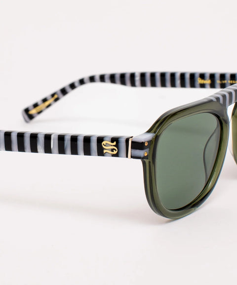 Sardine Stevie Sunglasses | Olive Regatta
