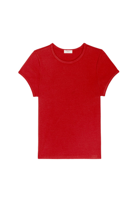 DONNI The Baby Rib Baby Tee | Bell Pepper