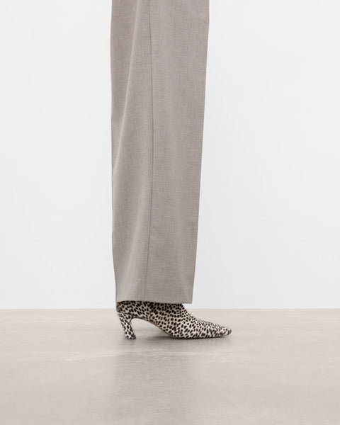Flattered Xena Boot | Hair-On Chocolate Dot