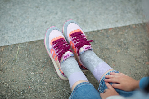 Unified Chalet Socks | Grey/Lavender