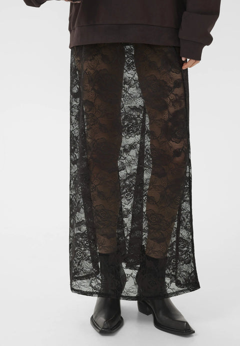 Gestuz Leala Lace Skirt | Ganache