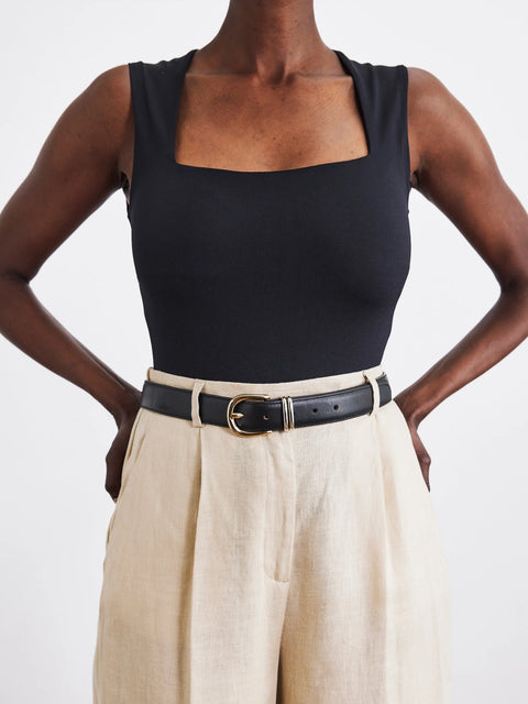 Flattered Beatrice Belt | Black Leather