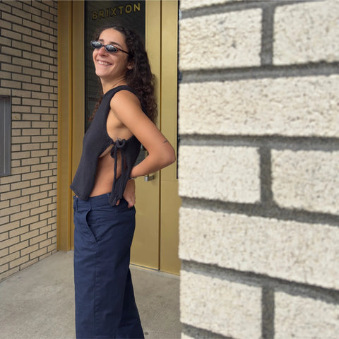 Givéh Tie Top | Black