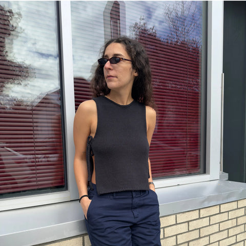 Givéh Tie Top | Black