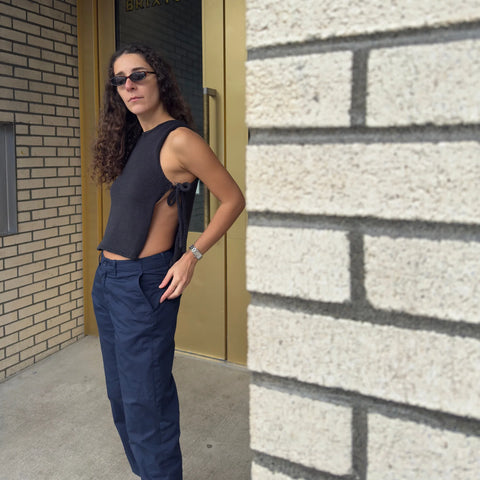 Givéh Tie Top | Black