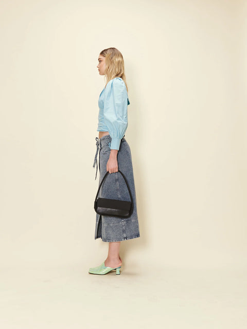 House of Sunny The Sail Blouse | Powder Blue