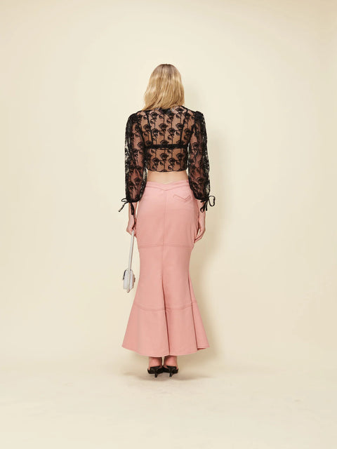 House of Sunny La Thorn Blouse | Noir