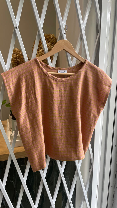 Jillian Isabel Atelier The Breezy Blouse | Clay/Lime