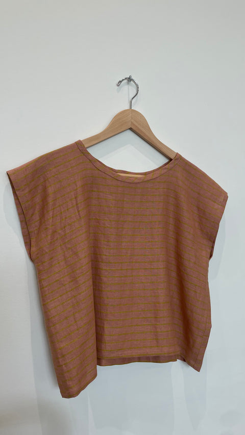 Jillian Isabel Atelier The Breezy Blouse | Clay/Lime