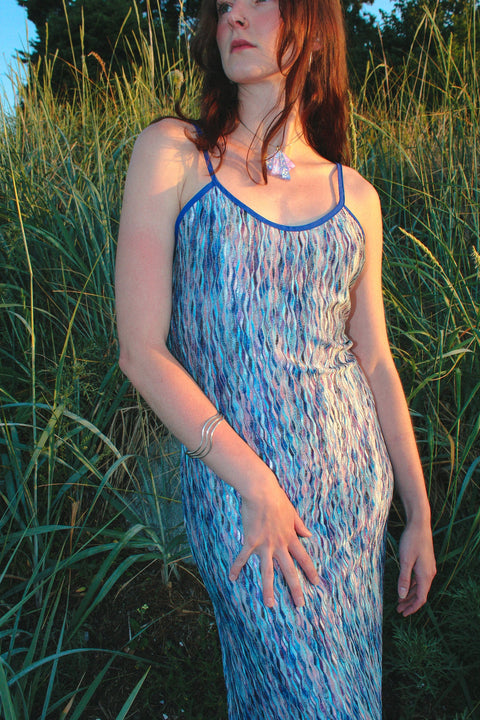 KSLAM Naomi Dress | Blue