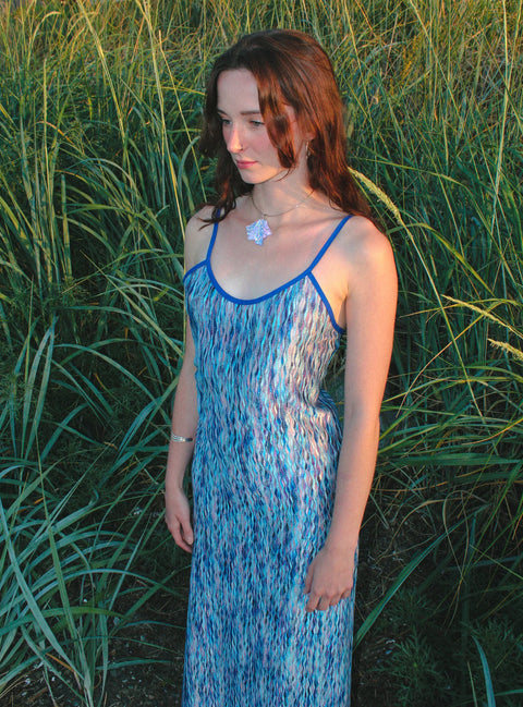 KSLAM Naomi Dress | Blue