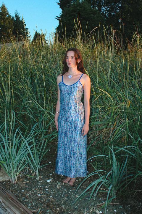 KSLAM Naomi Dress | Blue