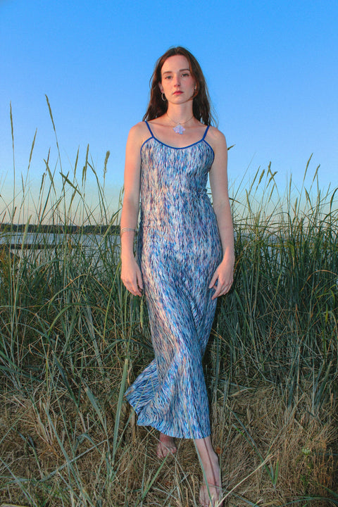 KSLAM Naomi Dress | Blue
