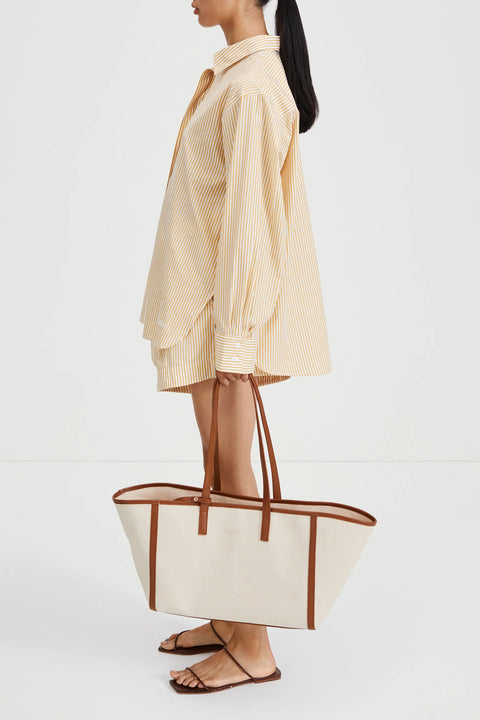 Stylein Jansell Shirt | Yellow Stripe