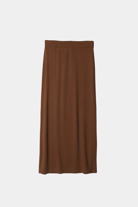 Stylein Claudi Long Skirt | Cacao
