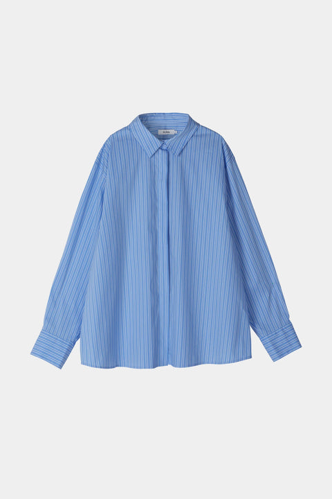 Stylein Jeanne Shirt | Blue Striped