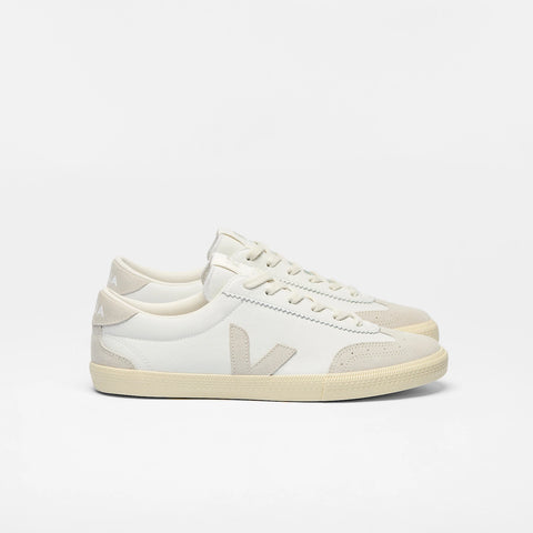 Veja Volley Leather | White Natural