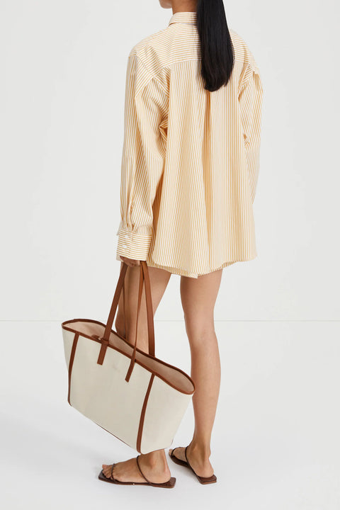 Stylein Jojo Shorts | Yellow Stripe