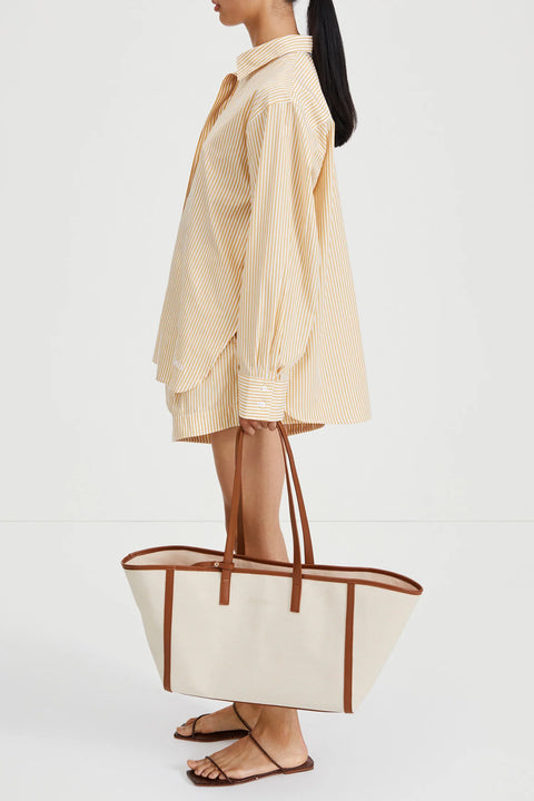Stylein Jojo Shorts | Yellow Stripe