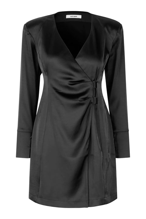 Oval Square Dance Dress | Black