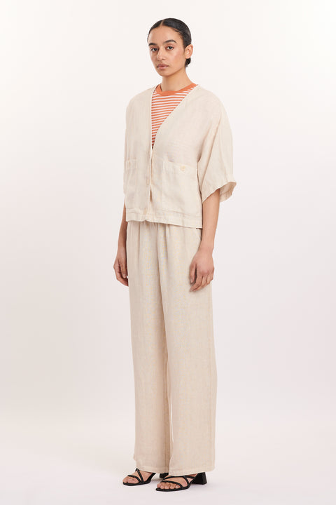 Our Sister Barbeton Trouser | Ecru