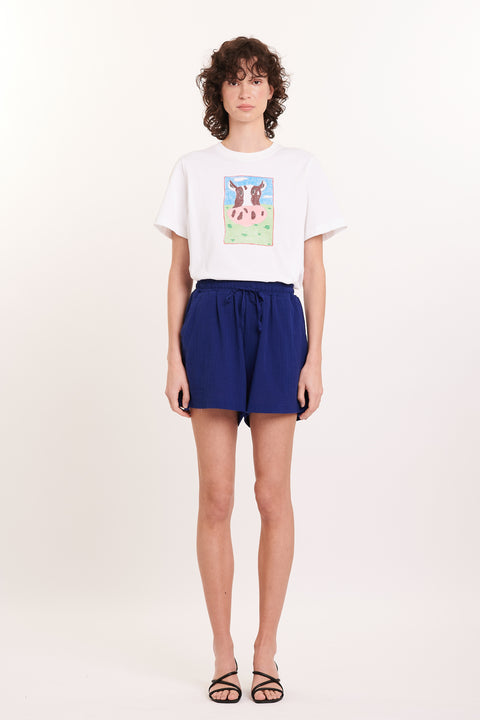 Our Sister Ackee Del Shorts | Navy