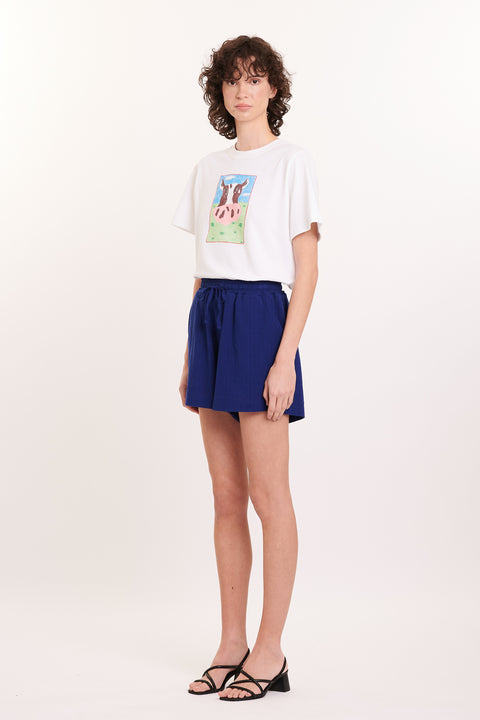 Our Sister Ackee Del Shorts | Navy