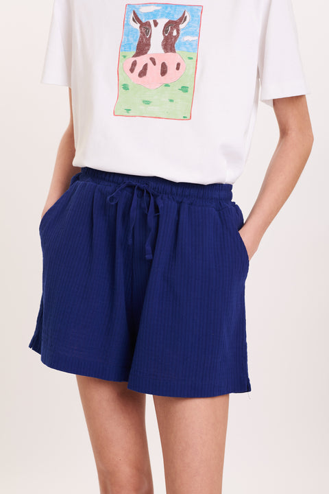 Our Sister Ackee Del Shorts | Navy