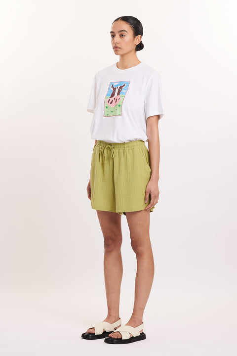 Our Sister Ackee Del Shorts | Lime