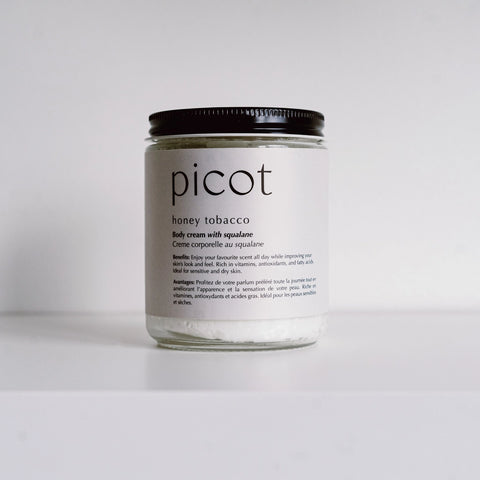 Picot Collective Honey Tobacco Body Cream