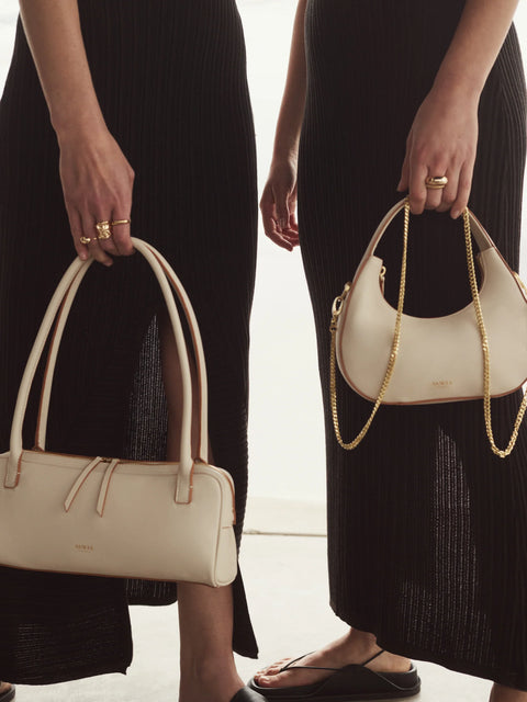 Sancia The Lucca Bag | Ecru